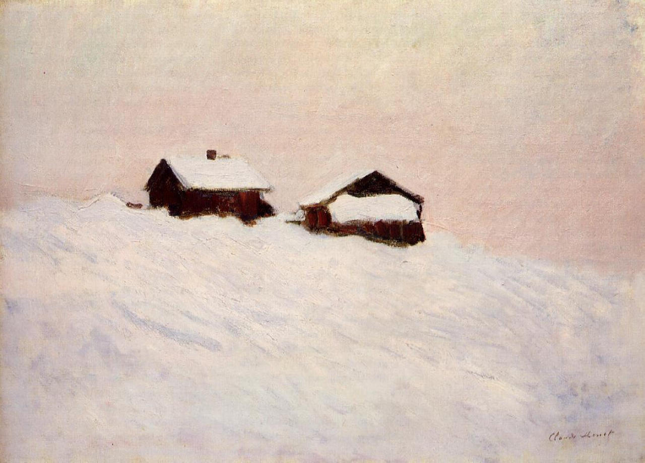 Houses in the Snow 1895